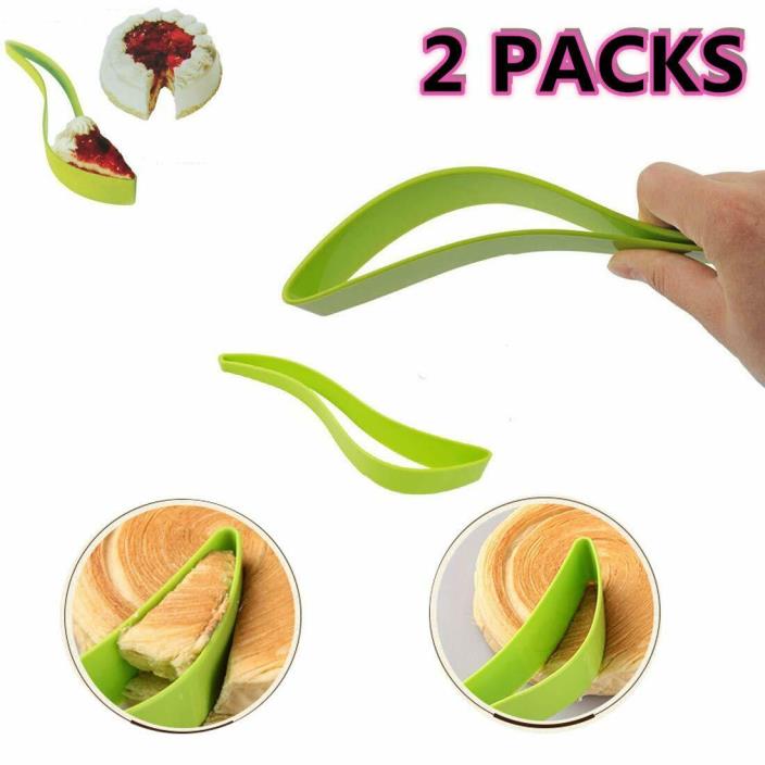 Cake Server Cake Knife Cake Slicing Cake Cutter Slicer at Party ( 2 packs )
