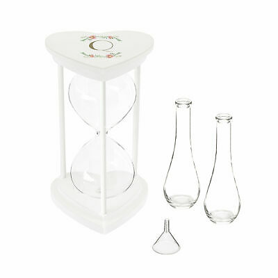 Le Prise Personalized Unity Sand Ceremony Hourglass Set Set of 4