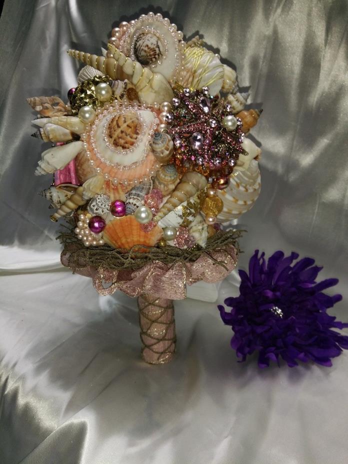 Seashell Bridal Bouquet