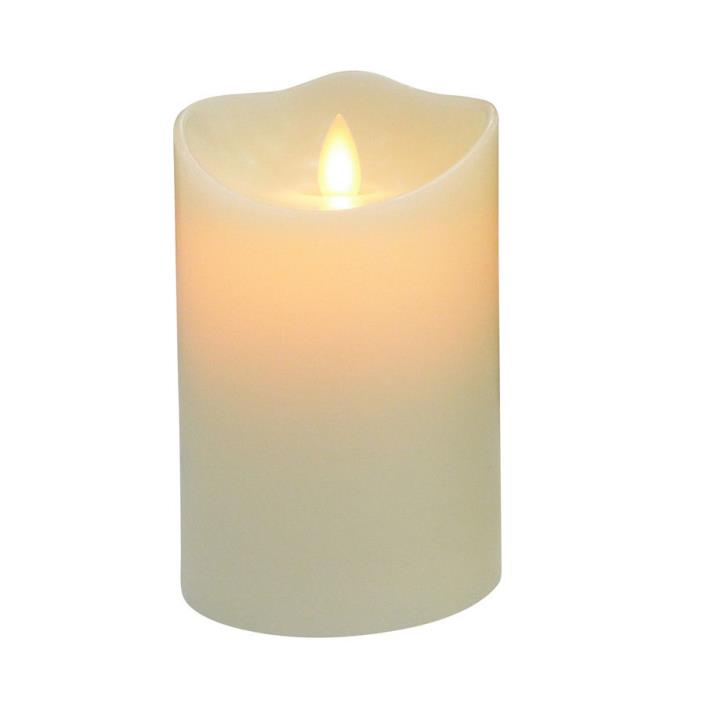 ALLEN ROTH Pre-Lit 5-inch Candle with Twinkling White LED Lights NEW