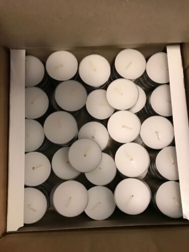 Richland Tealight Candles Unscented Set of 120 Home Event & Wedding Decor