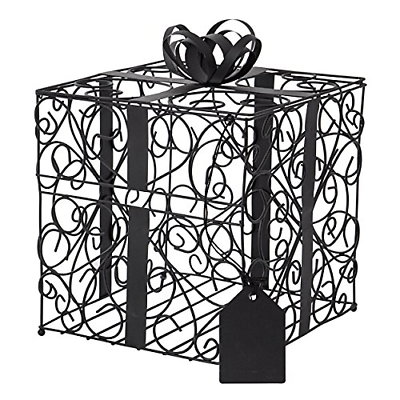 Cathy's Concepts Reception Gift Card Holder, Black