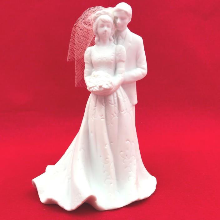 Lace Illusions Porcelain Wedding Couple 6 1/2