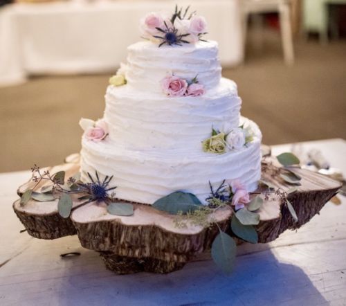 Custom Tree Slice Cake Stand 19” Diameter