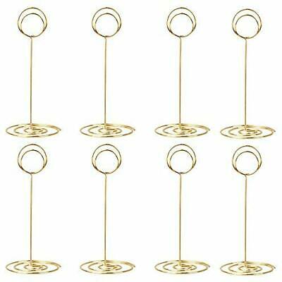 10 Memo Holders Pack 8.75 Inch Tall Table Number Place Card Picture Wire Photo