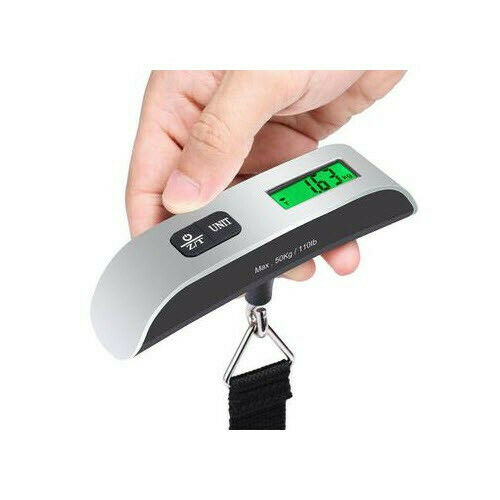 110lb Luggage Scale Digital LCD Portable Travel Weight Scale Hand-Grip US