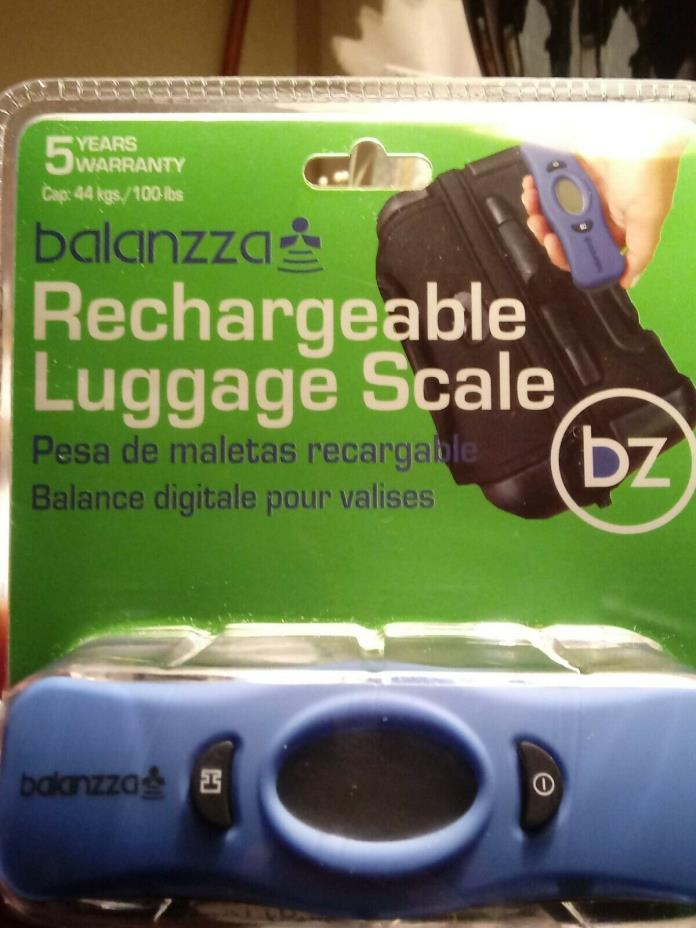 rechargeable luggage scale