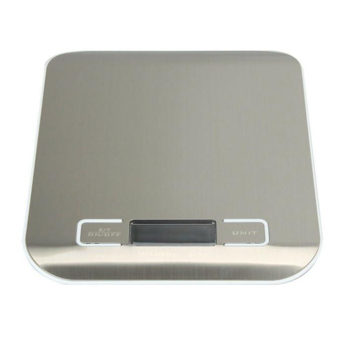 11lbs 5kg/ 1g Digital Electronic Kitchen Food Diet Postal Scale Weight Balance