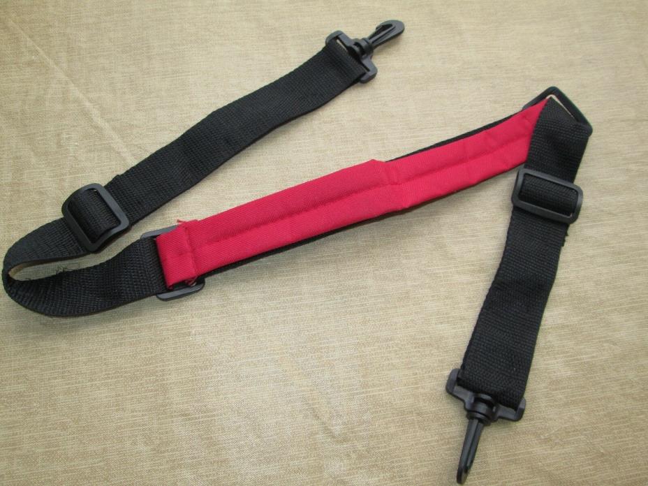 JanSport Red Laptop Messenger Gym Duffel Bag Replacement Shoulder Strap Canvas