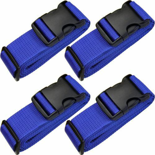 TRANVERS Travel Straps Luggage Strap Suitcases Belt Baggage Strap Sturdy 4-Pack