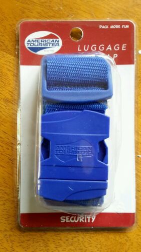 American Tourister Luggage Strap New Blue