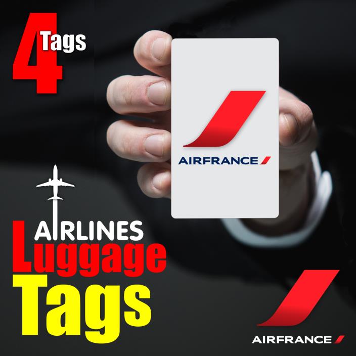 AIR FRANCE Luggage Tags ( 4pcs )