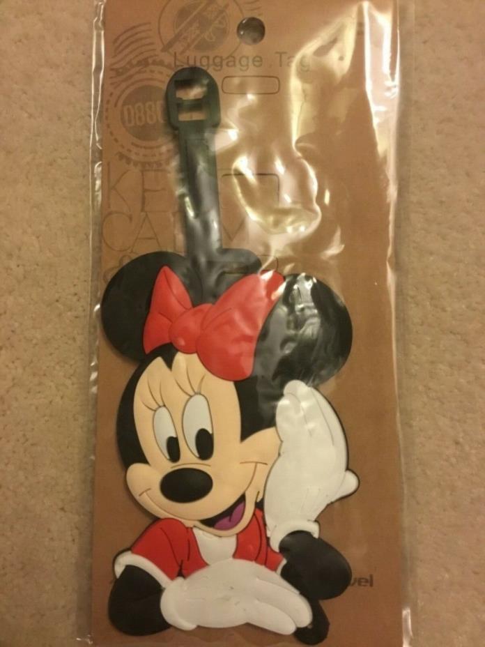 New Disney Minnie Mouse Travel Luggage Tag