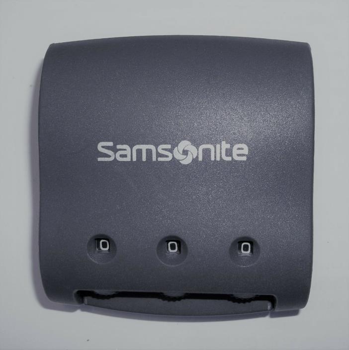 Samsonite Luggage Replacement Grey Center Combination Lock For FLITE F'Lite (1b)