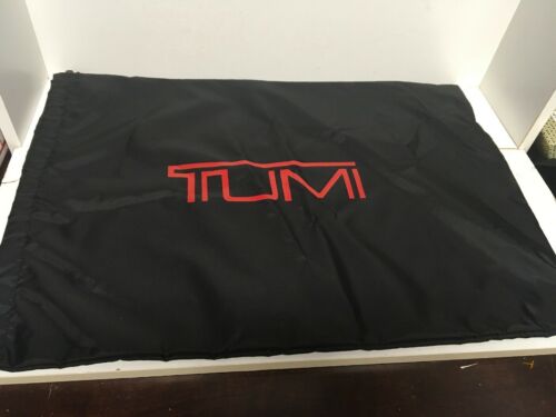 TUMI  Pouch/Dust Cover/Laundry Bag/Drawstring  17”x 29” W black suit hanging bag