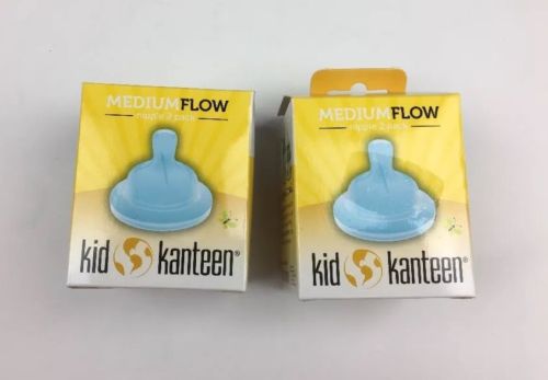 Klean Kanteen Kid Baby Nipples Medium Flow For Stainless Steel Bottle 4 Silicone