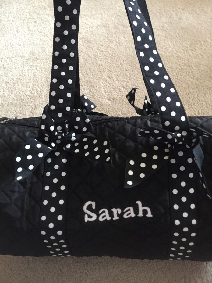 Vivary Personalized Sarah quilted tote bag carry-on luggage