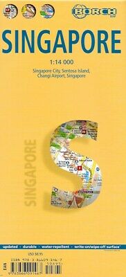 Map of Singapore, by Borch Maps