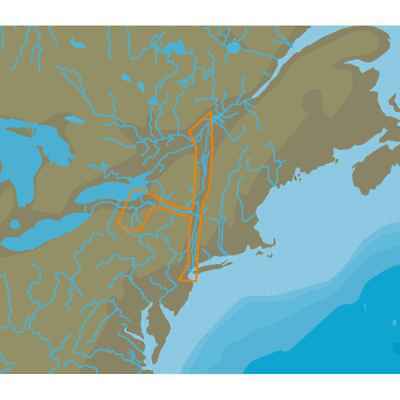 C-Map Nt+ Na-C333 Fp Format Hudosn Champlain & Erie - NA-C333FPCARD