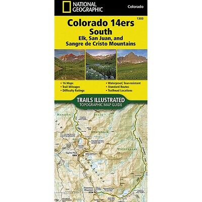 National Geographic Colorado 14ERS South #1303 - TI00001303