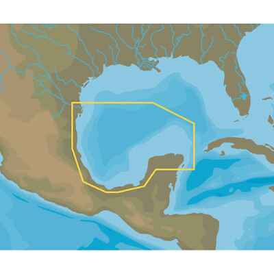 C-Map Nt+ Na-C413 Fp Format Brownsville To Cancun Mx - NA-C413FPCARD