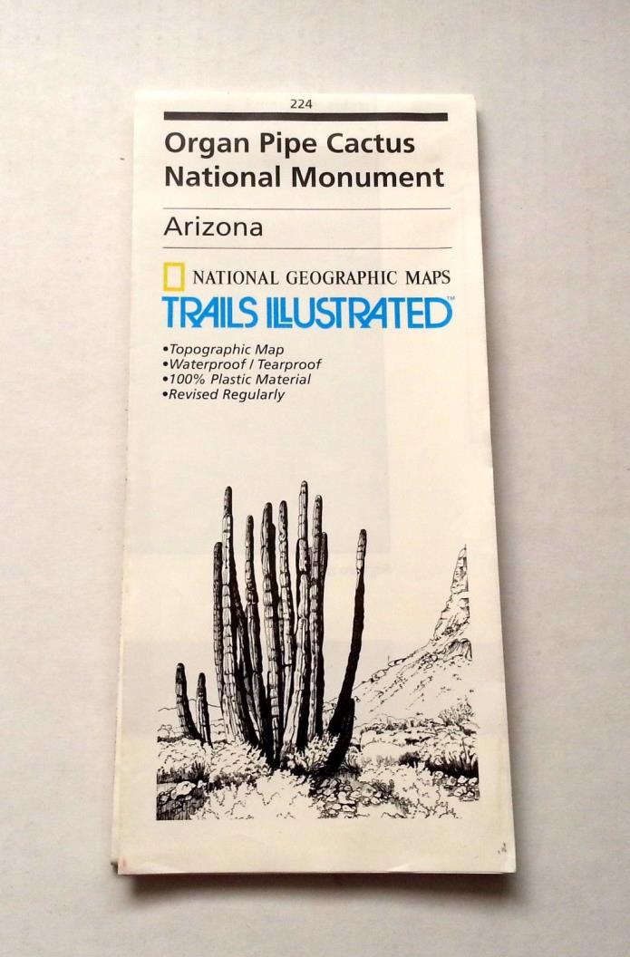 TRAILS ILLUSTRATED Organ Pipe Cactus National Monument TOPO MAP