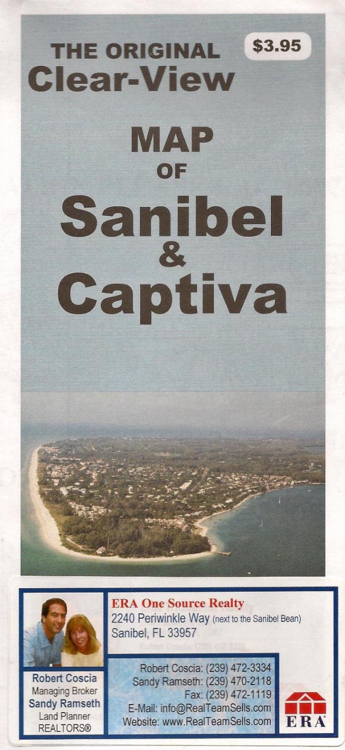 Map of Sanibel & Captiva (Florida)