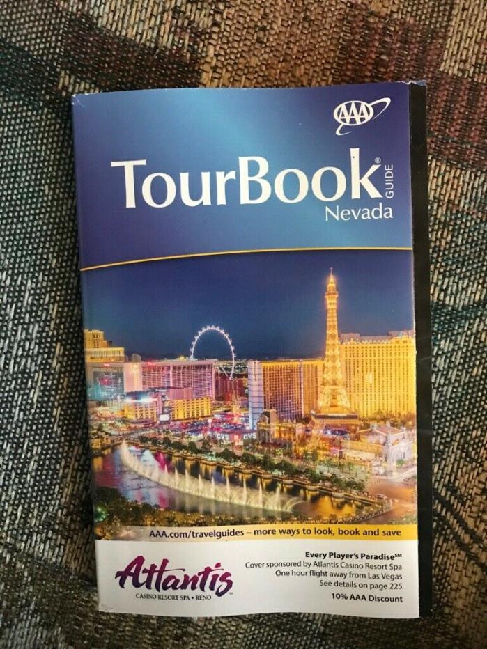 Nevada Tour Book Guide AAA Atlas Maps Events Calendar 2018 Edition NEW