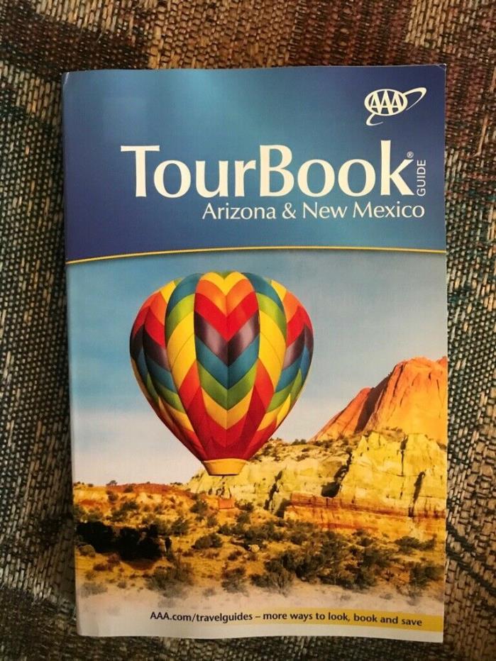 Arizona New Mexico Tour Book Guide AAA Atlas Maps Events Calendar 2018 Edition