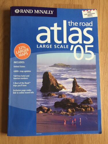 The Road Atlas Large Scale 2005 Rand McNally