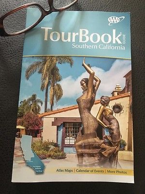 Southern California Tour Book Guide by AAA Atlas Maps 2015 Edition