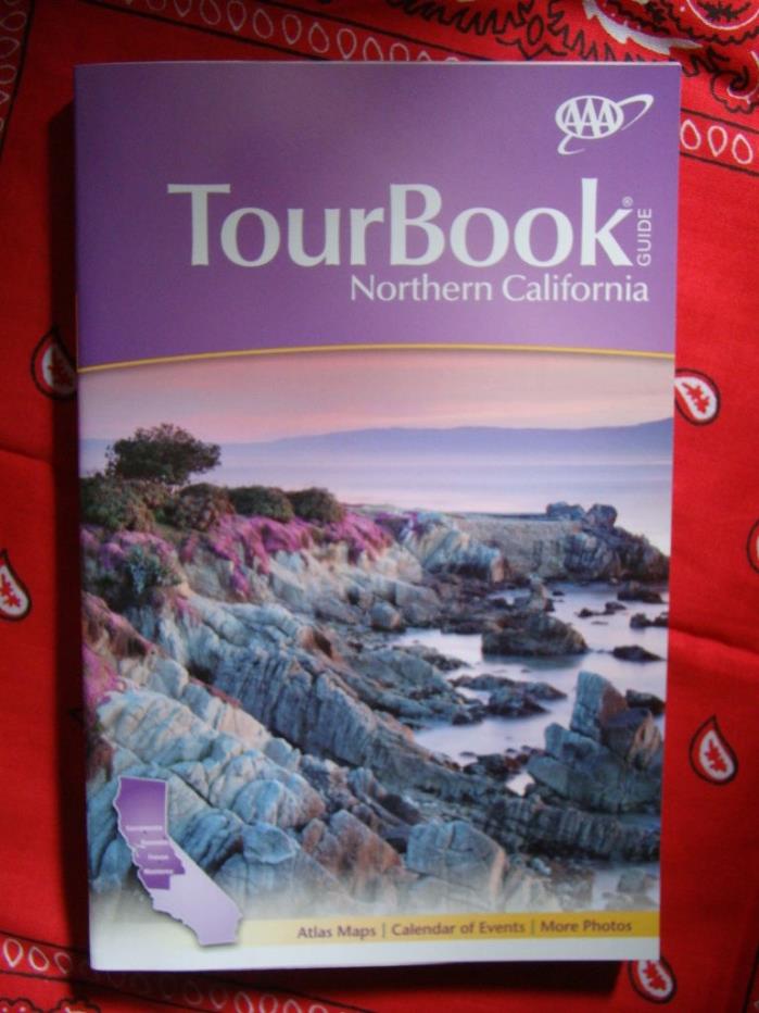 Northern California Tour Book Guide AAA Atlas Maps Events Calendar 2014 Ed NEW