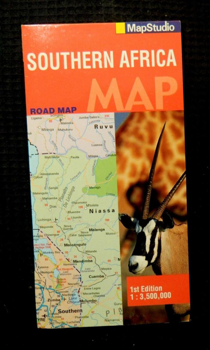 Map Studio, Southern Africa Road Map (2005, folded paper)