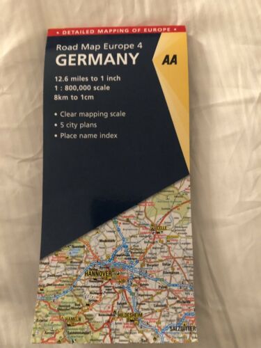 Road Map Germany (Road Map Europe)