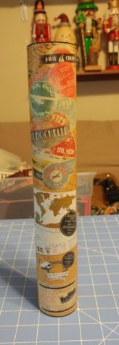 Scratchables NEW World Scratch Map Travel Edition Luckies of London 16.5