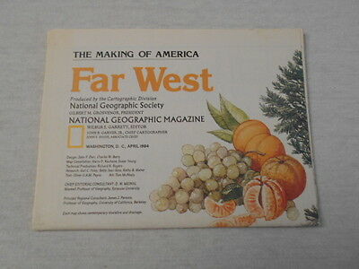 1984  MAP OF FAR WEST NATIONAL GEOGRAPHIC (62)