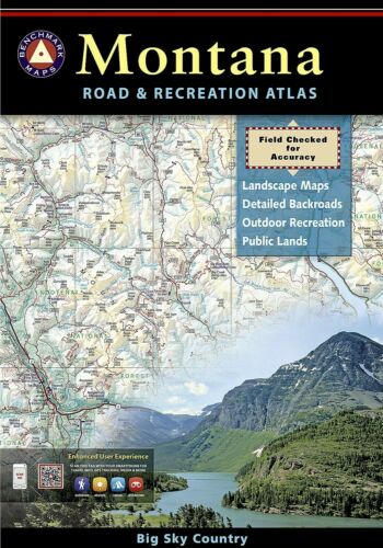 National Geographic Maps Benchmark Montana Road & Recreation Atlas, 1st Edition