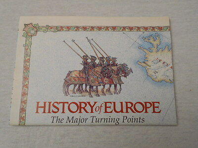 1983 MAP OF  HISTORY OF EUROPE GEOGRAPHIC (12)