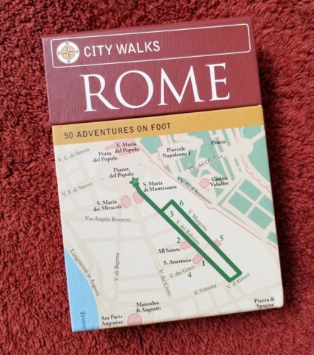 Rome City Walks  50 Adventures on Foot shown on Card set