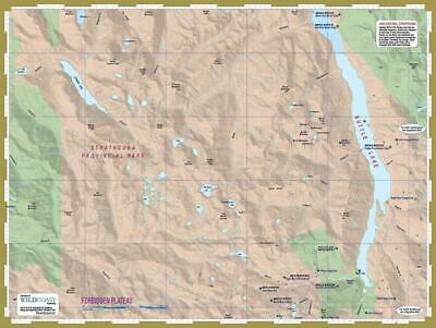 403 - Central Strathcona Provincial Park Topographic Trail Map