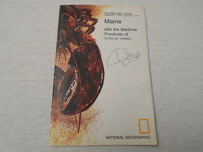 1975  MAP OF MAINE  NATIONAL GEOGRAPHIC (48)