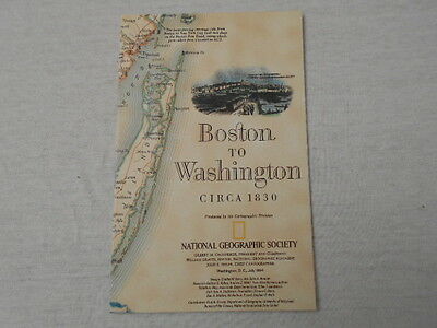 1994 MAP OF BOSTON TO WASHINGTON  NATIONAL GEOGRAPHIC (19)