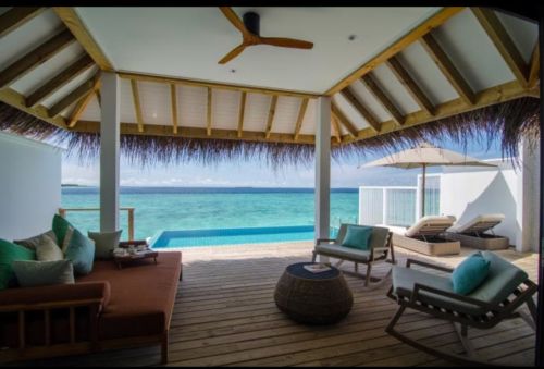 Maldives Overwater Villa w/ Private Pool For 2PPL (full board)  - Oct 6-11, 2018