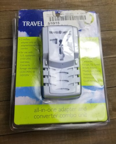 Travel Smart All-In-One Adapter Combo Unit - 120 V AC, 230 V AC