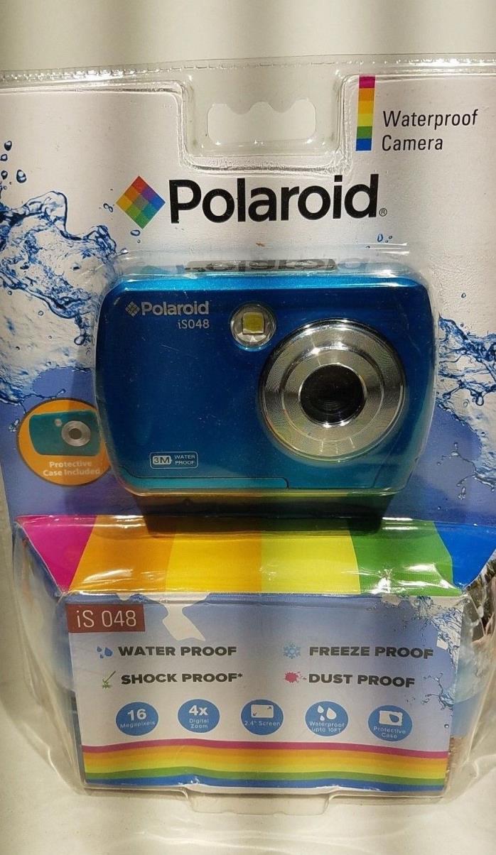 Polaroid Camera Waterproof iS 048 16 Megapixels 4x Digital Zoom NIP