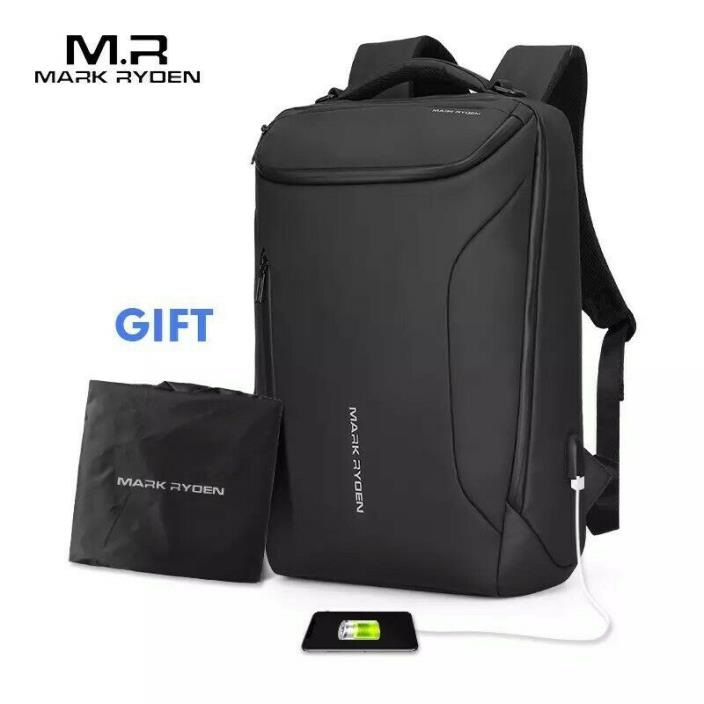 Mark Ryden 2019 New Anti-thief Fashion Men Backpack Multi functional Waterproof