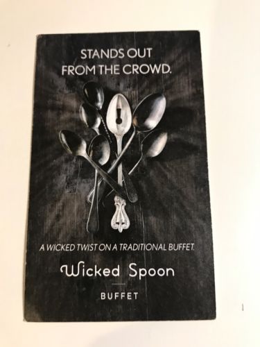 Las Vegas Cosmopolitan Wicked Spoon Buffet 2 For 1 BOGO Voucher