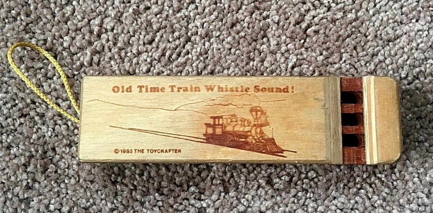 1983 THE TOYCRAFTER 1983 Old Time Train Whistle 6