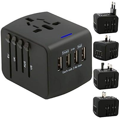 ASKALI Travel Adapter Charger Universal Outlet Converter Euro Electric Power 4