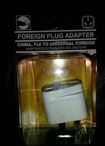 Foreign Plug Adapter ISRAEL To Universal Foreign  VC-32 *NEW*